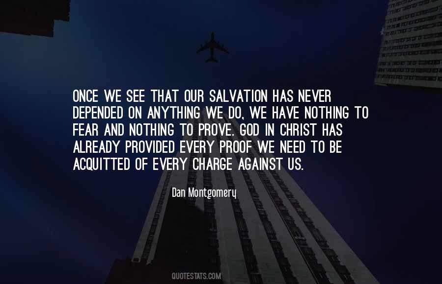 Quotes About Our Salvation #1066980