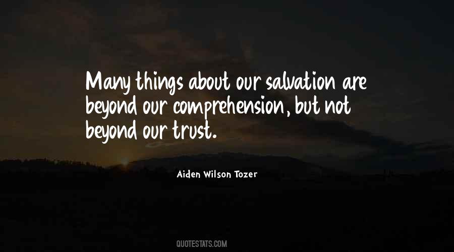 Quotes About Our Salvation #1437314