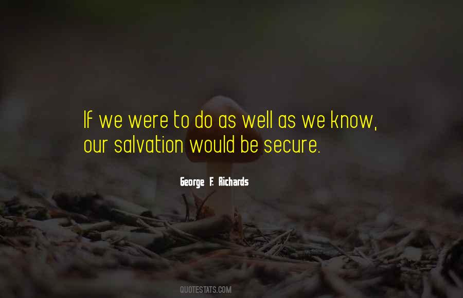 Quotes About Our Salvation #758381
