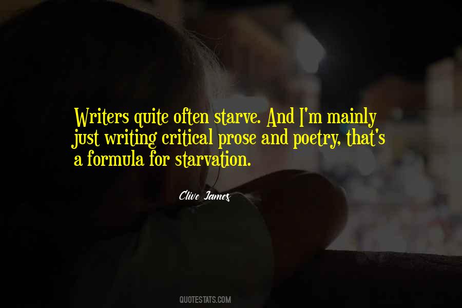 Quotes About Prose And Poetry #1587101