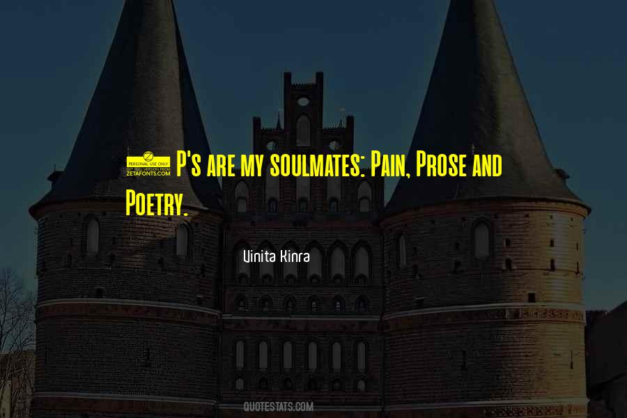 Quotes About Prose And Poetry #1786731