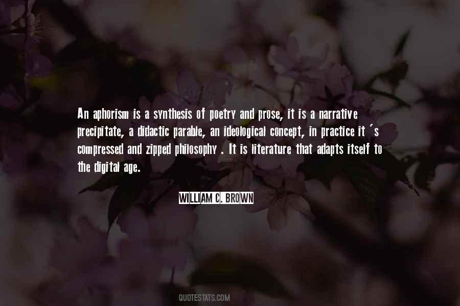 Quotes About Prose And Poetry #251176
