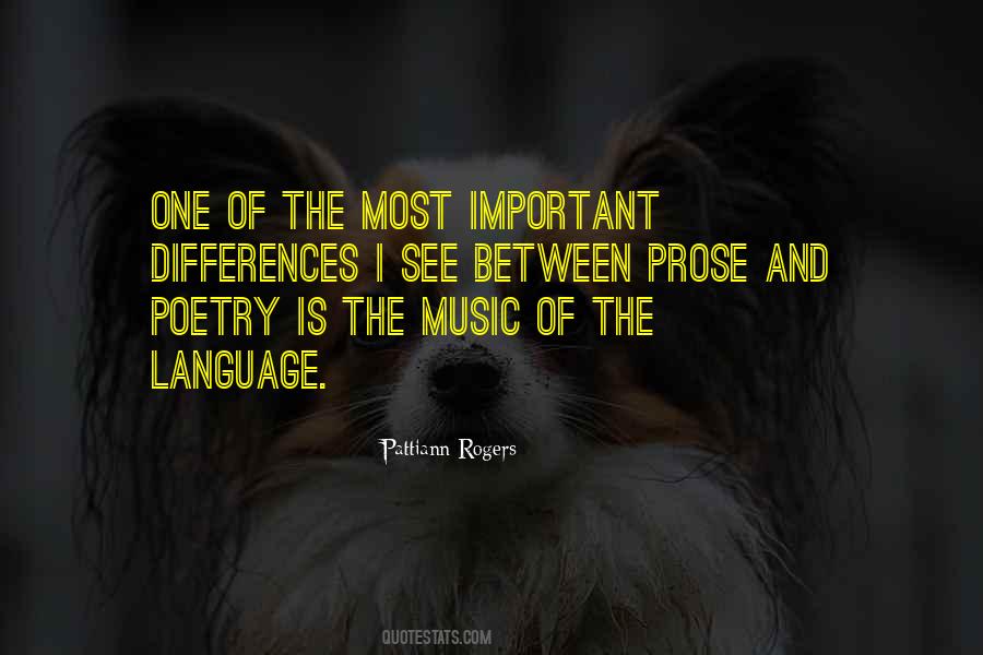 Quotes About Prose And Poetry #463025