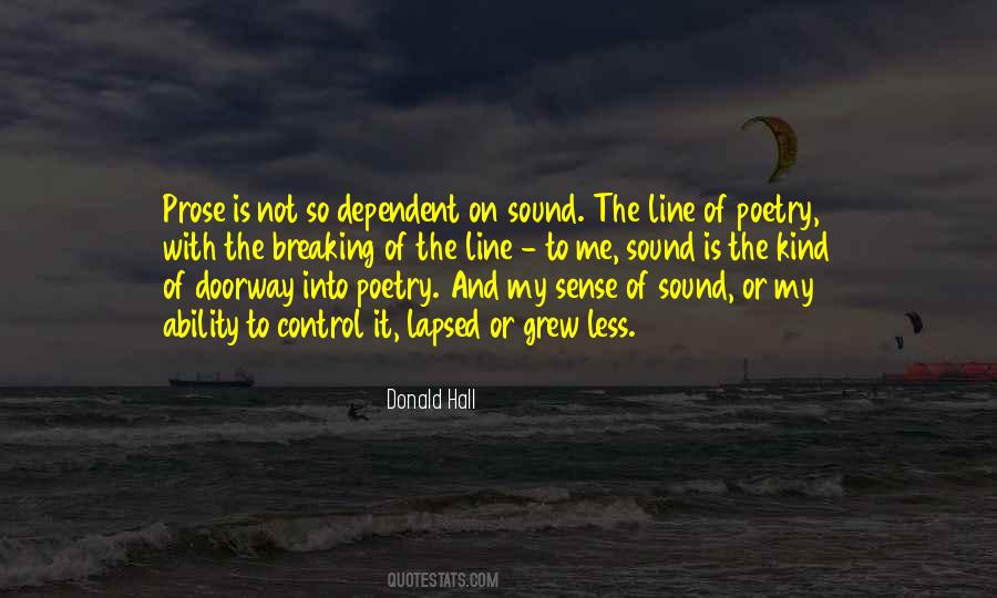 Quotes About Prose And Poetry #518657