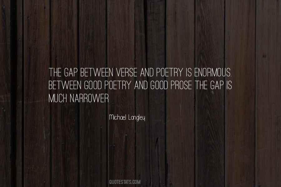Quotes About Prose And Poetry #96352