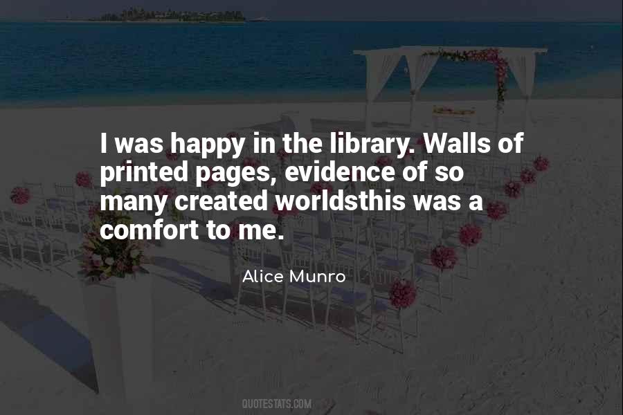 Comfort Of Books Quotes #1685588