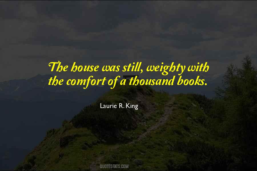 Comfort Of Books Quotes #173201