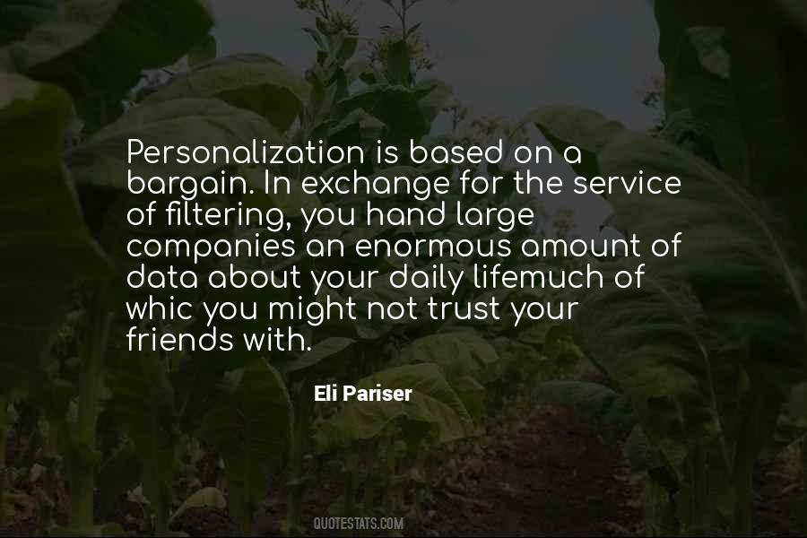 Quotes About Personalization #1083658