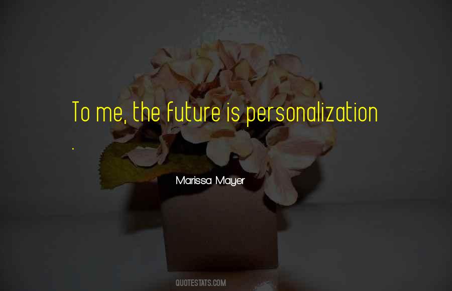 Quotes About Personalization #1092611
