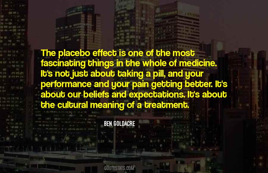 Quotes About Placebo #1755797