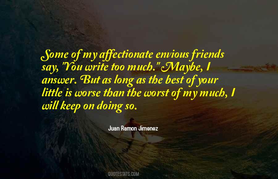Quotes About Envious Friends #48026