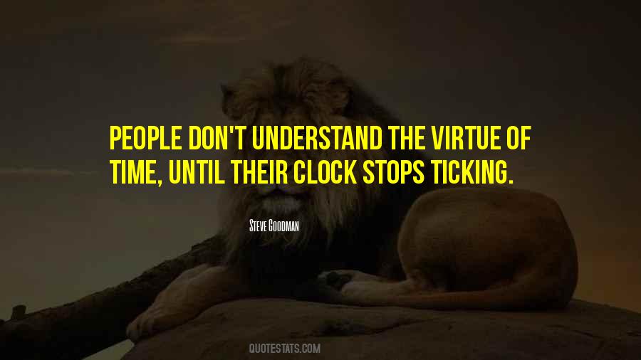 Quotes About Ticking Time #1641316
