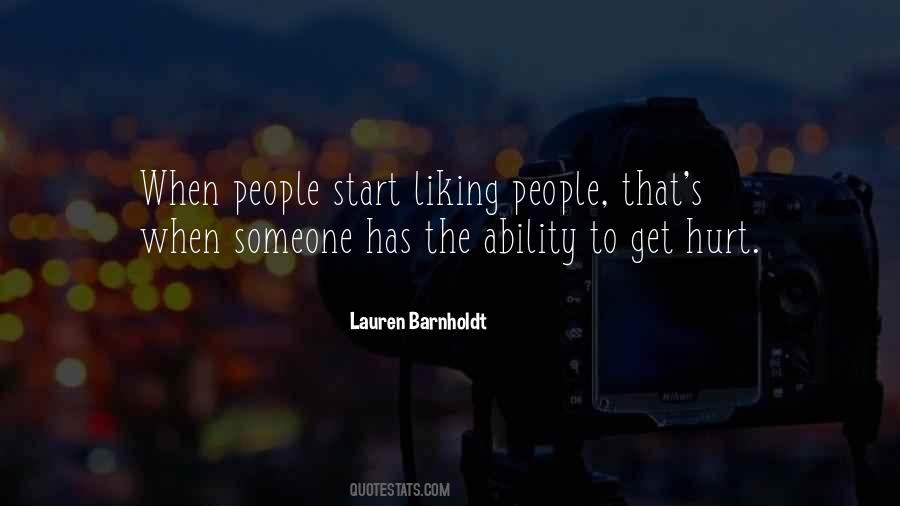 Liking People Quotes #477906