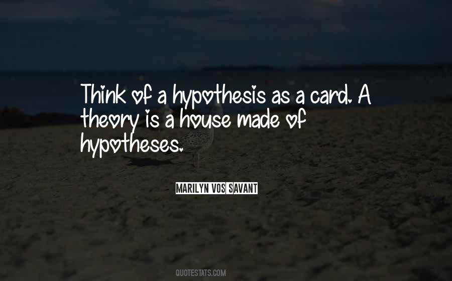 Quotes About A House Of Cards #960411