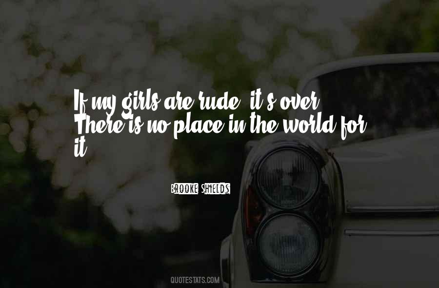 Quotes About Place In The World #1101608