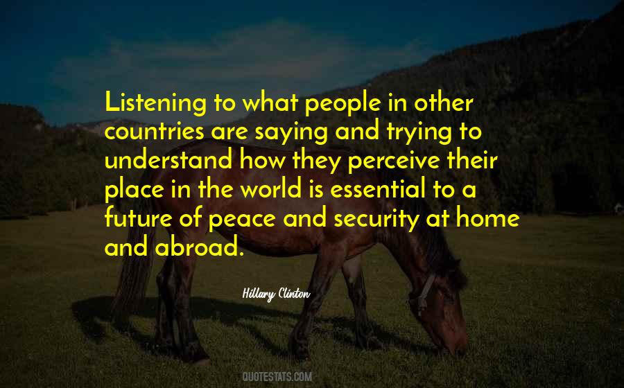 Quotes About Place In The World #1339739