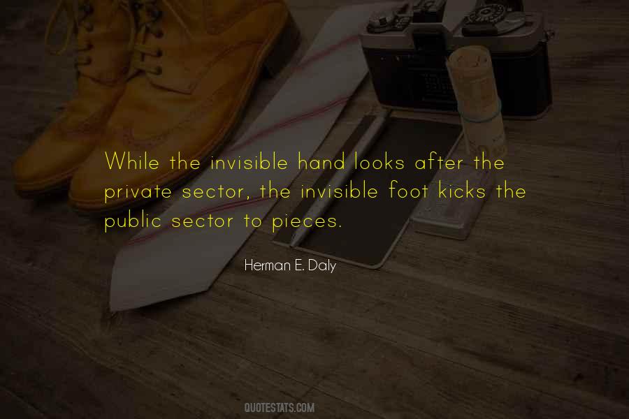 Quotes About Invisible Hand #357501