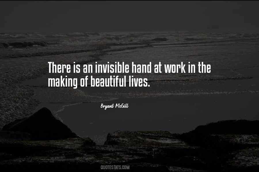 Quotes About Invisible Hand #911480