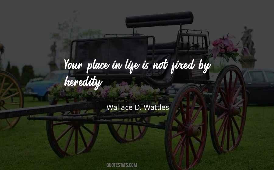 Quotes About Place In Life #1303625