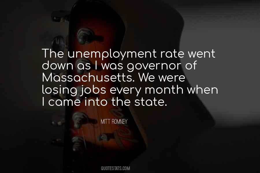 Quotes About Unemployment Rate #1002293