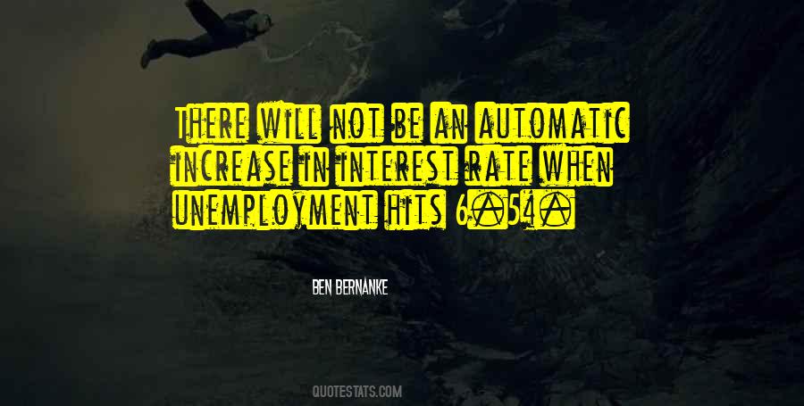 Quotes About Unemployment Rate #556184