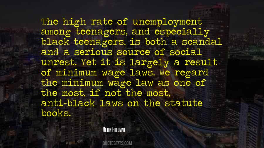 Quotes About Unemployment Rate #591068
