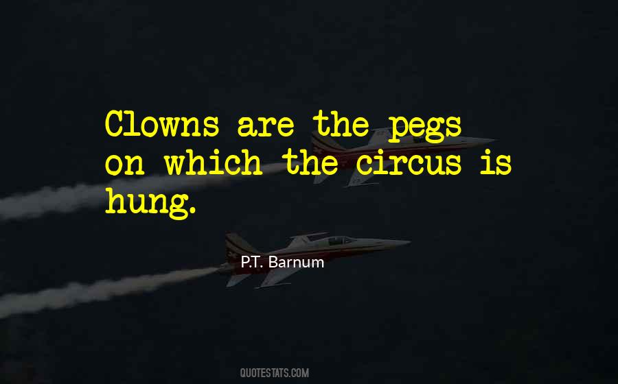 Quotes About Circus Clowns #1850564