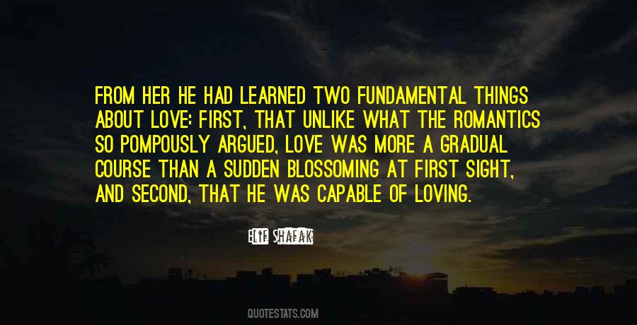 Quotes About First Love And Second Love #185725