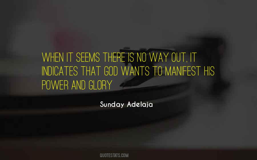 Power Glory Quotes #378052