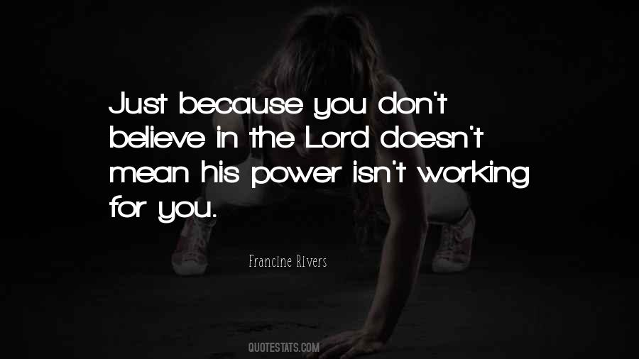 Wonder Working Power Quotes #501392