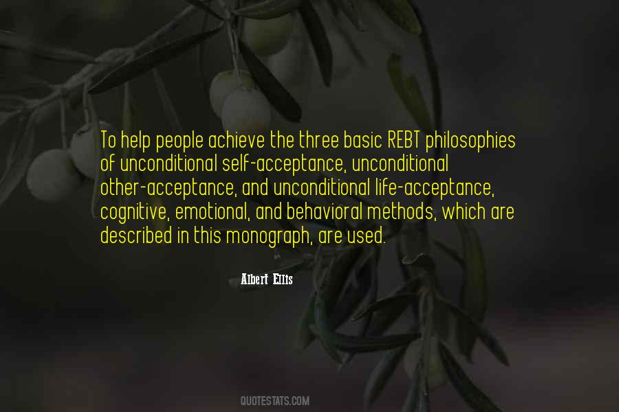 Unconditional Acceptance Of Others Quotes #890536