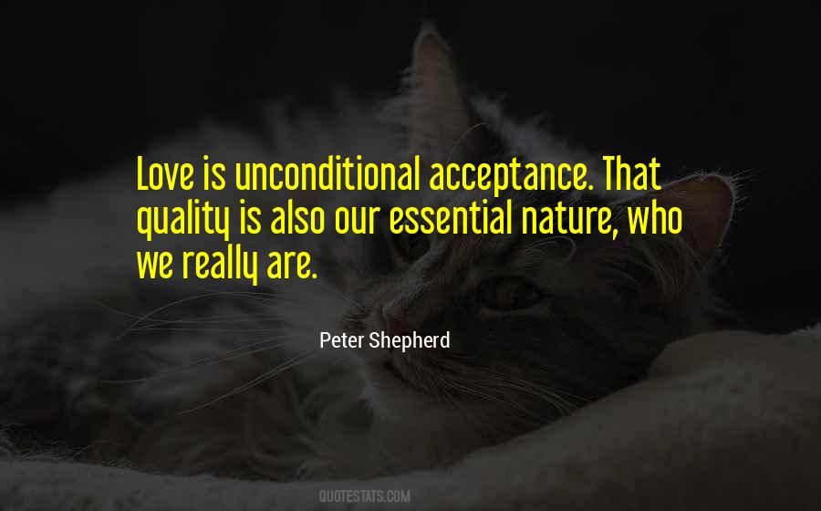 Unconditional Acceptance Of Others Quotes #929474