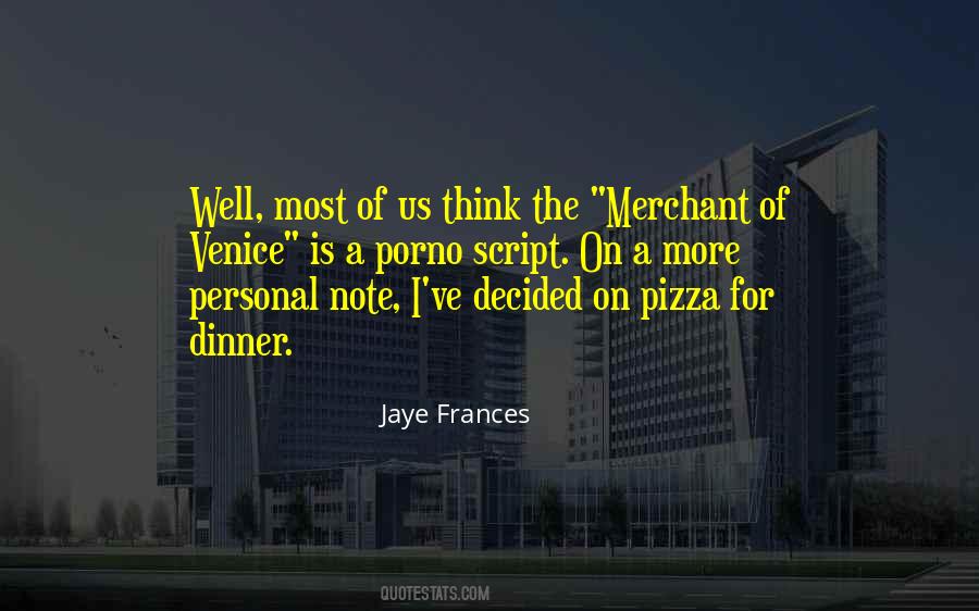 Quotes About Pizza For Dinner #121108