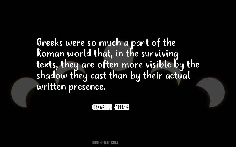 Cast In Shadow Quotes #1709609