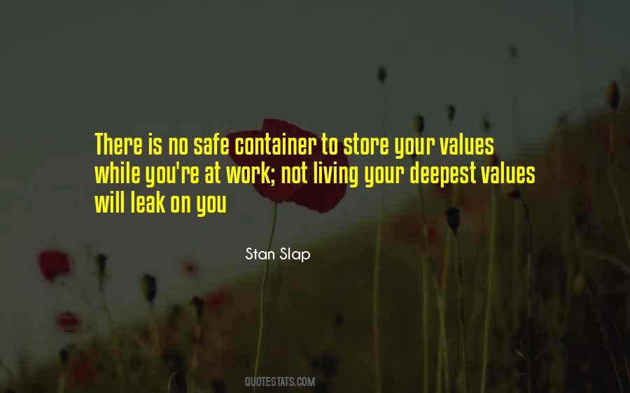 Quotes About Living Your Values #1271897