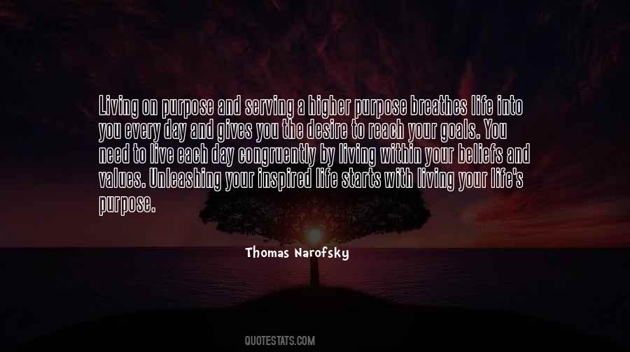 Quotes About Living Your Values #294314