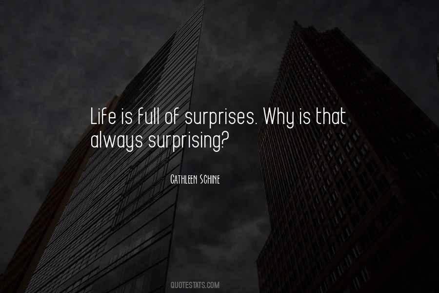 Full Of Surprises Quotes #1290755