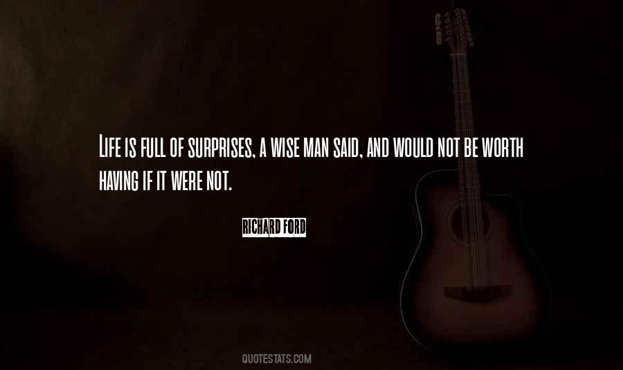 Full Of Surprises Quotes #1365633