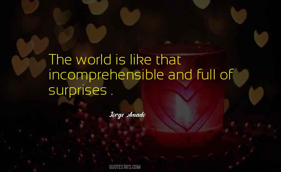 Full Of Surprises Quotes #1618080