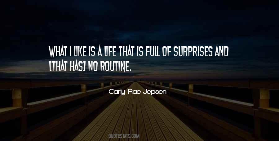 Full Of Surprises Quotes #1649679