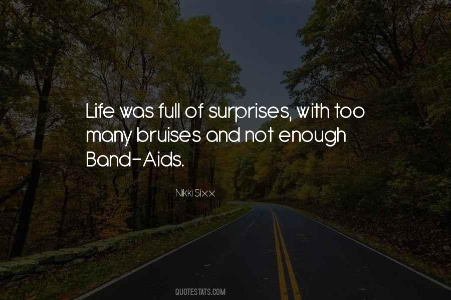 Full Of Surprises Quotes #66299