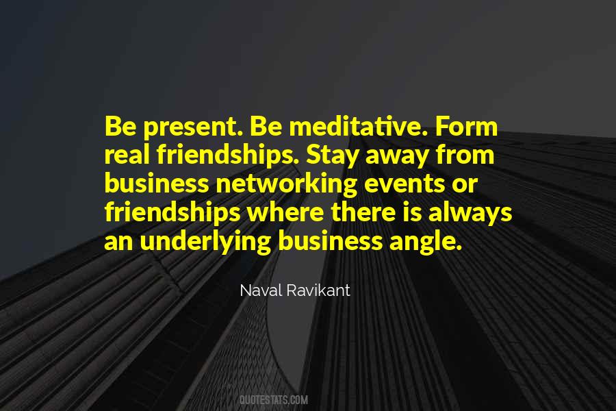 Quotes About Networking Business #1475348