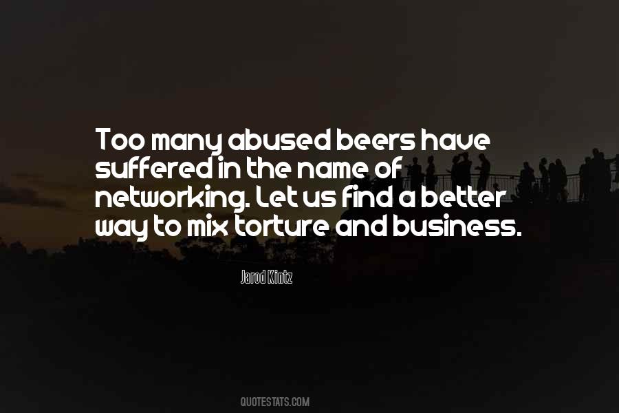 Quotes About Networking Business #1490725