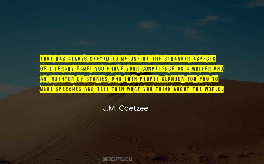 Literary Fame Quotes #1292579