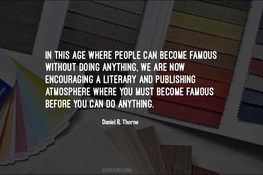 Literary Fame Quotes #652180
