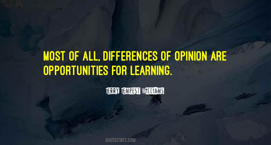 Quotes About Differences In Learning #697759