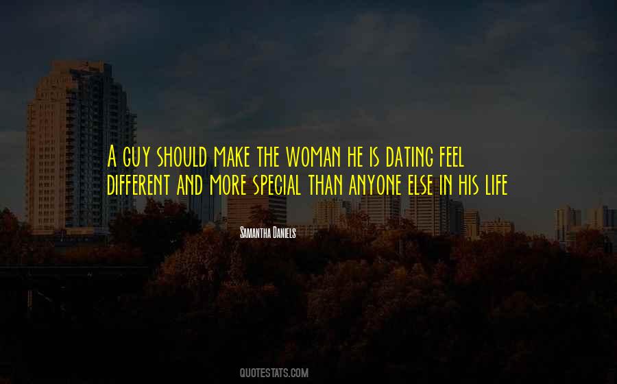 Quotes About A Special Woman #1236315