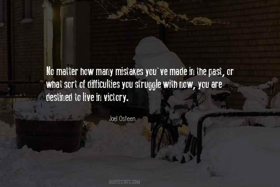 Quotes About Mistake In The Past #1704126