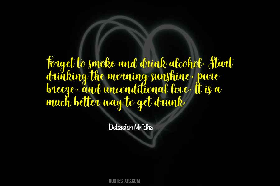 Quotes About Drinking And Love #1656413