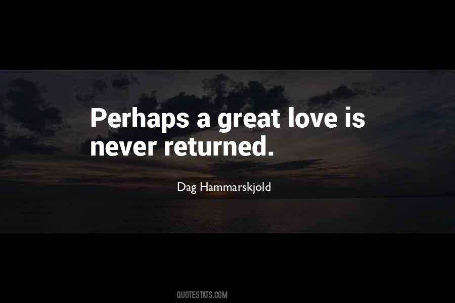 A Great Love Quotes #471973